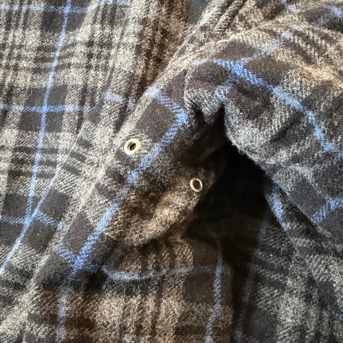 00s 올드 스투시 울 체크 자켓 상품이미지8