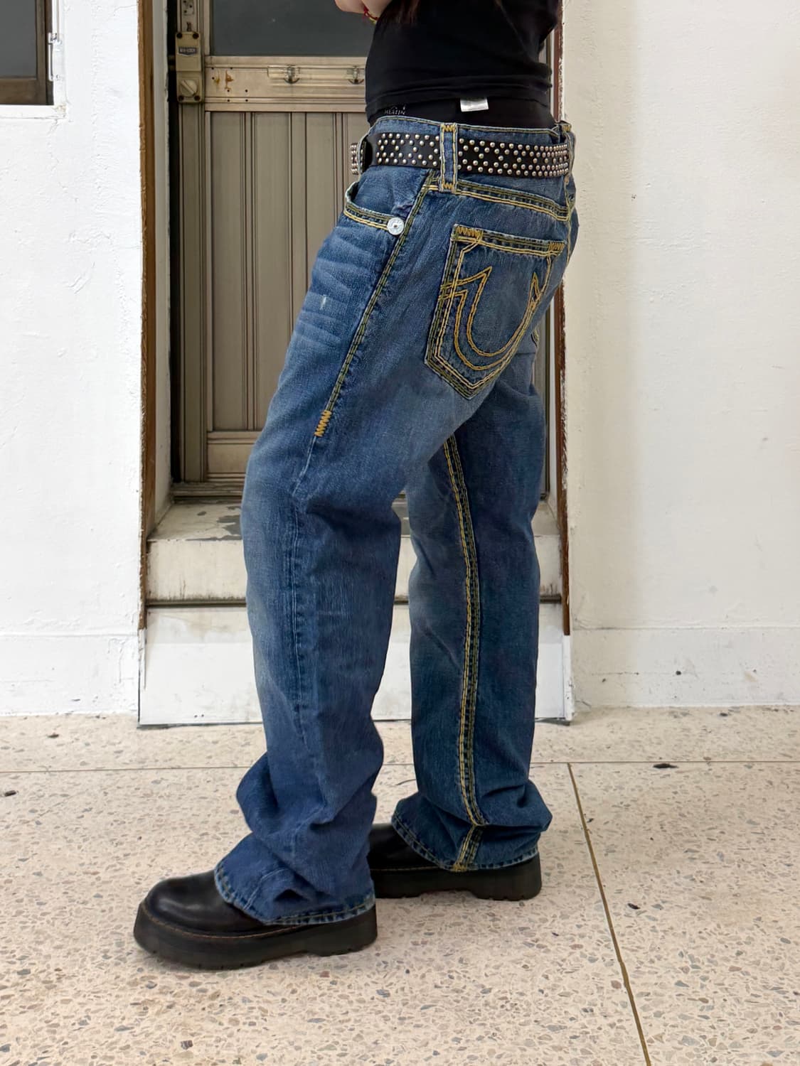 트루릴리전 스트레이트 핏 상품이미지2