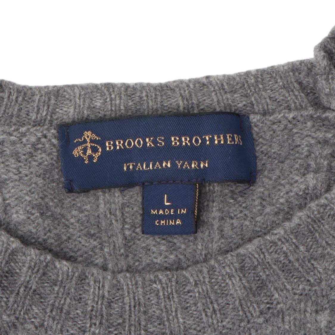 브룩스브라더스 그레이 울 니트 상품이미지8