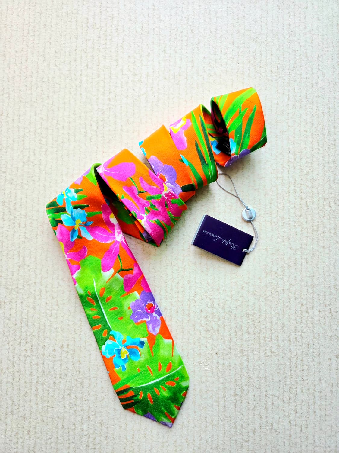 랄프로렌 퍼플라벨 트로피칼 넥타이 상품이미지7