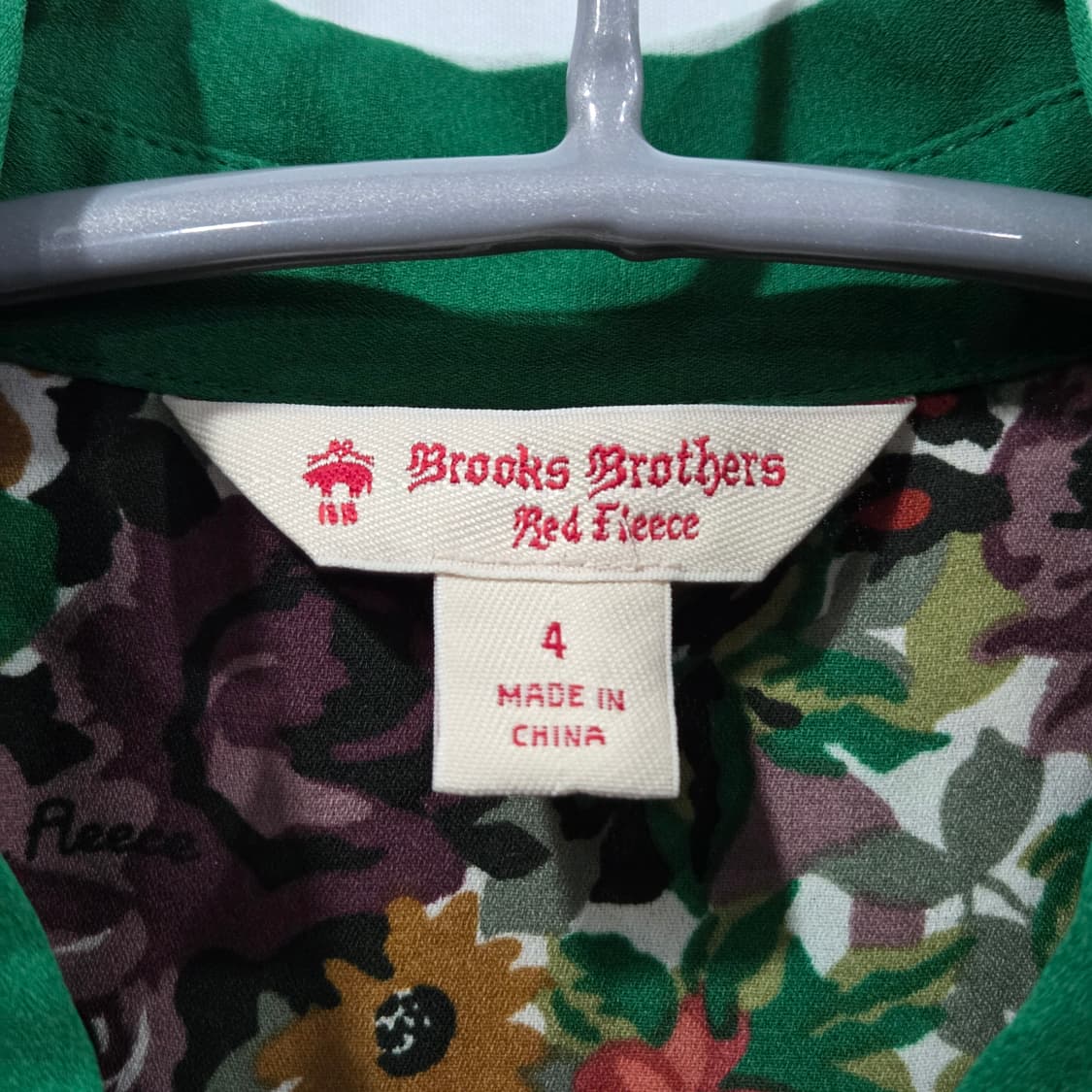 브룩스브라더스 플라워 패턴 블라우스 4 상품이미지2