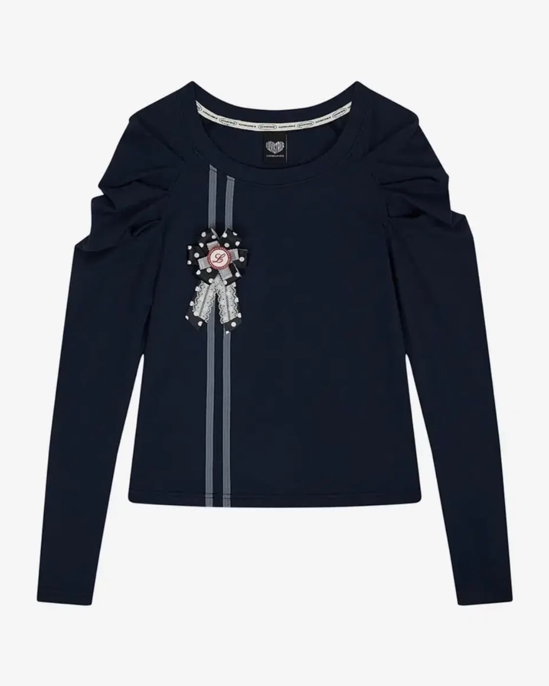 러브이즈트루 EL 로제트 셔링 티 상품이미지2