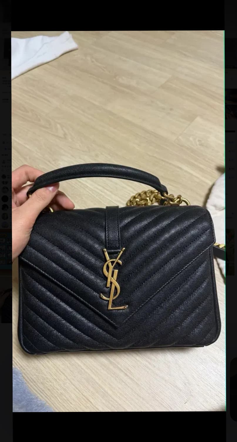 입생로랑 컬리지백 미듐 (새상품) 상품이미지1