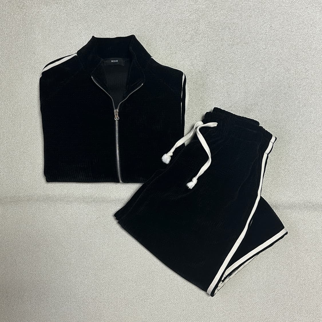 벨루어 트레이닝 셋업 상품이미지1