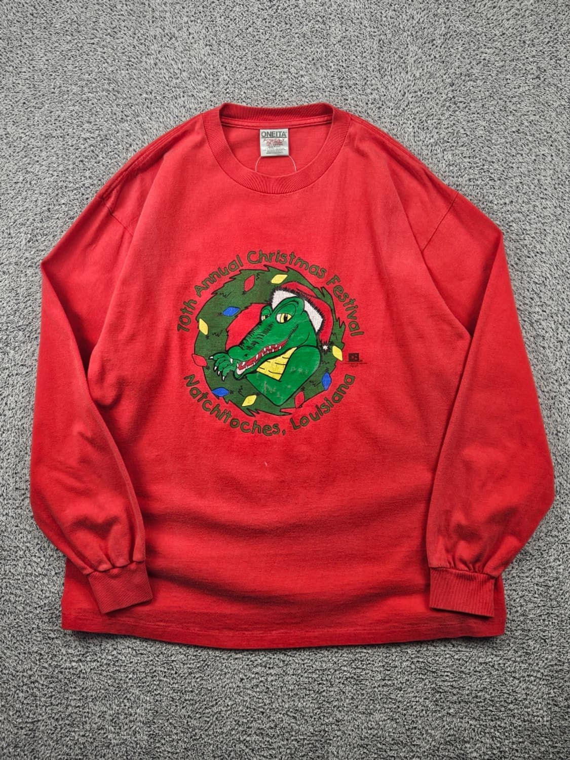 90's USA 오네이타 싱글 스티치 롱 슬리브 ( L ) / 11627 상품이미지2