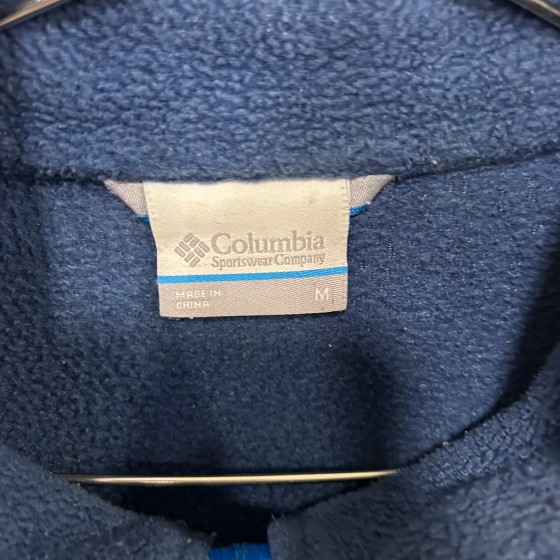 컬럼비아 스몰로고 배색 투톤 플리스 상품이미지3