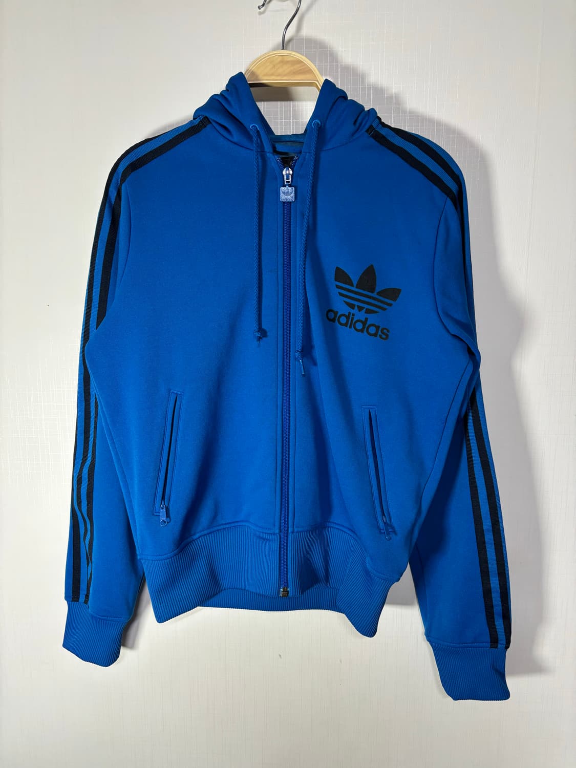 00s OLD ADIDAS 올드 아디다스 후드 플락 트랙탑 자켓 상품이미지5