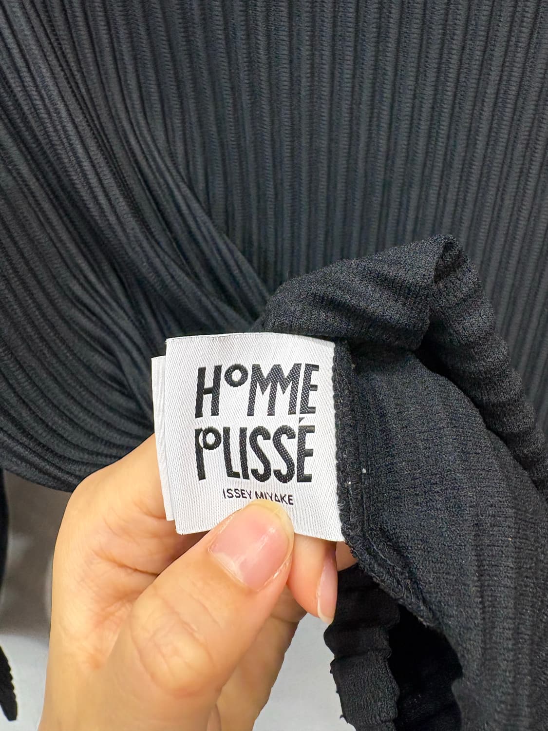 Homme plisse 옴므플리세 블랙탑 상품이미지5