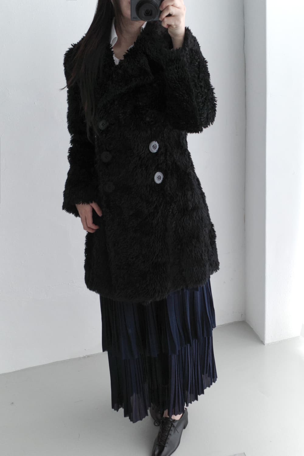 vivayou) fur long coat 상품이미지5