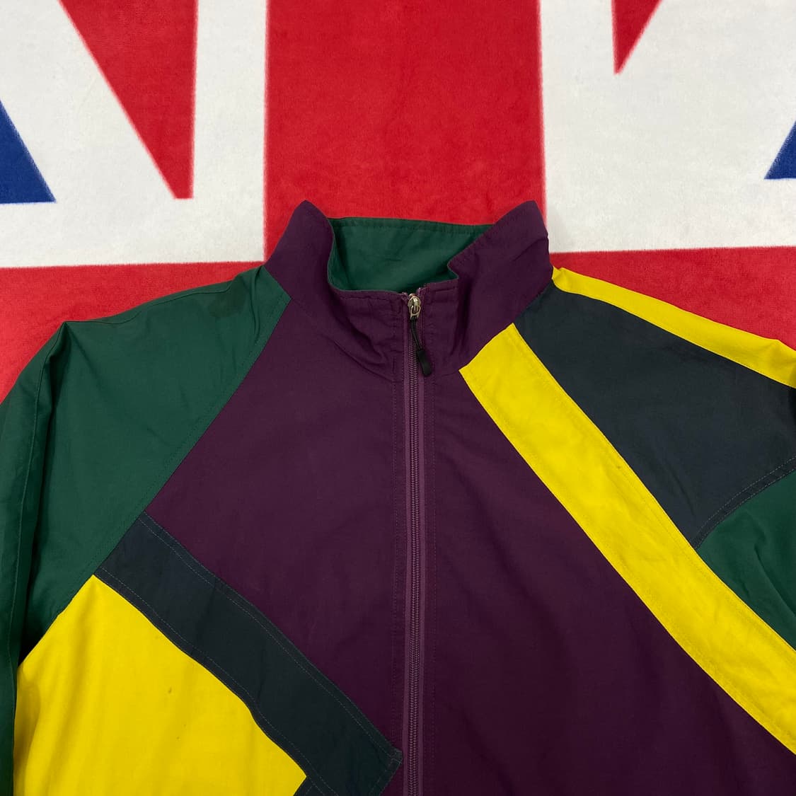 퓨마 올드스쿨 컬러블록 바람막이 3XL 상품이미지3