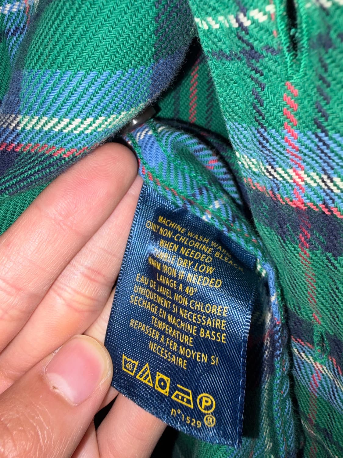 Polo Pyrex Flannel Shirt - Virgil Abloh 상품이미지6