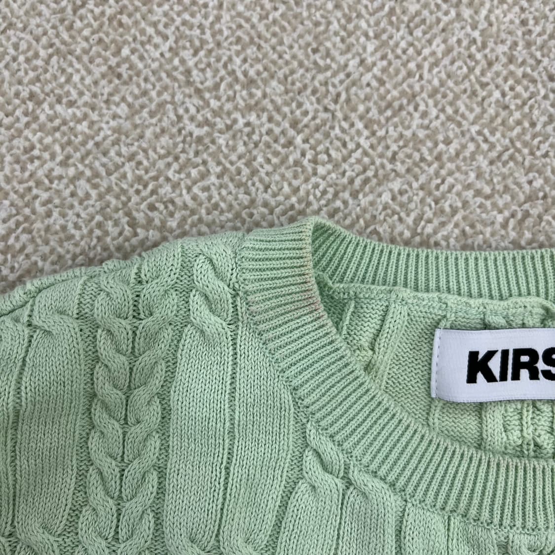 2 키르시 반팔 니트 티셔츠 0209M1 상품이미지5