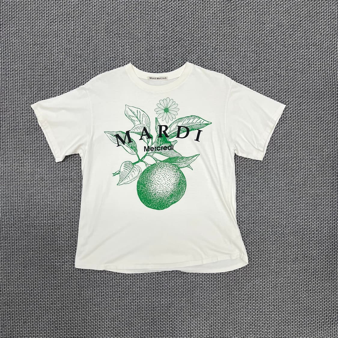 MARDI MERCREDI 화이트 티셔츠 상품이미지1