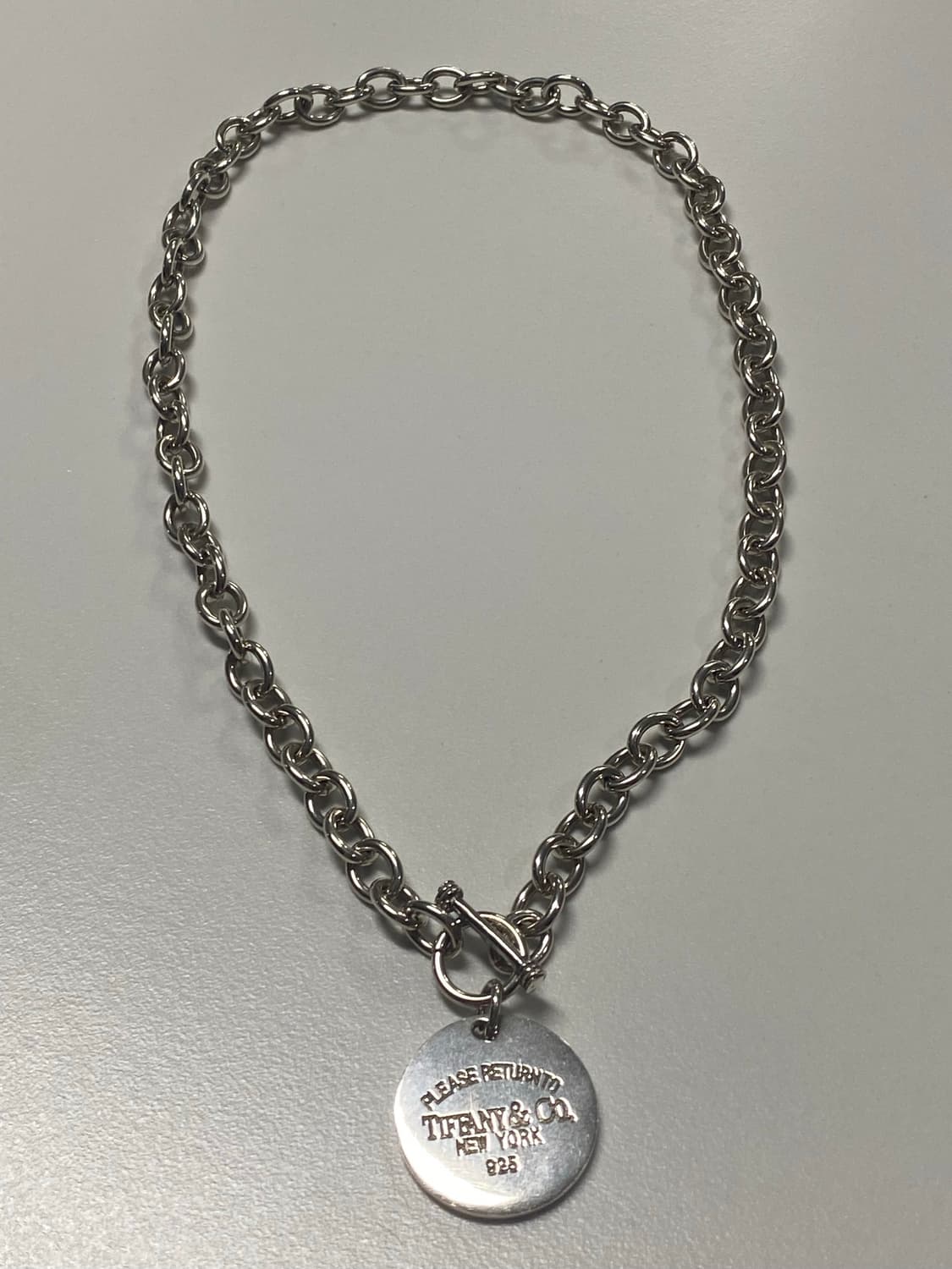 티파니 체인 은 목걸이 상품이미지3