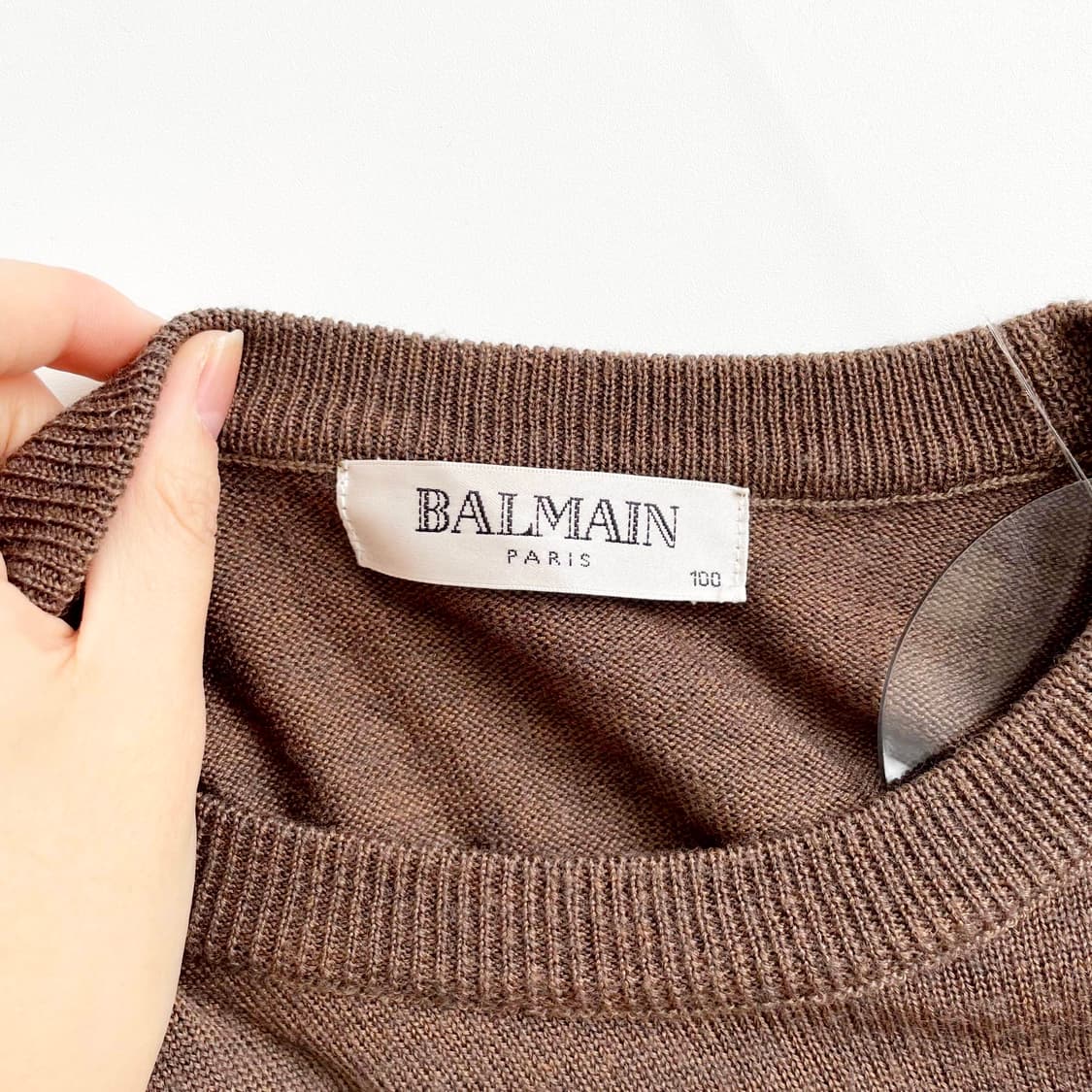 F1 발망 Balmain 니트 셔츠 100사이즈 상품이미지5