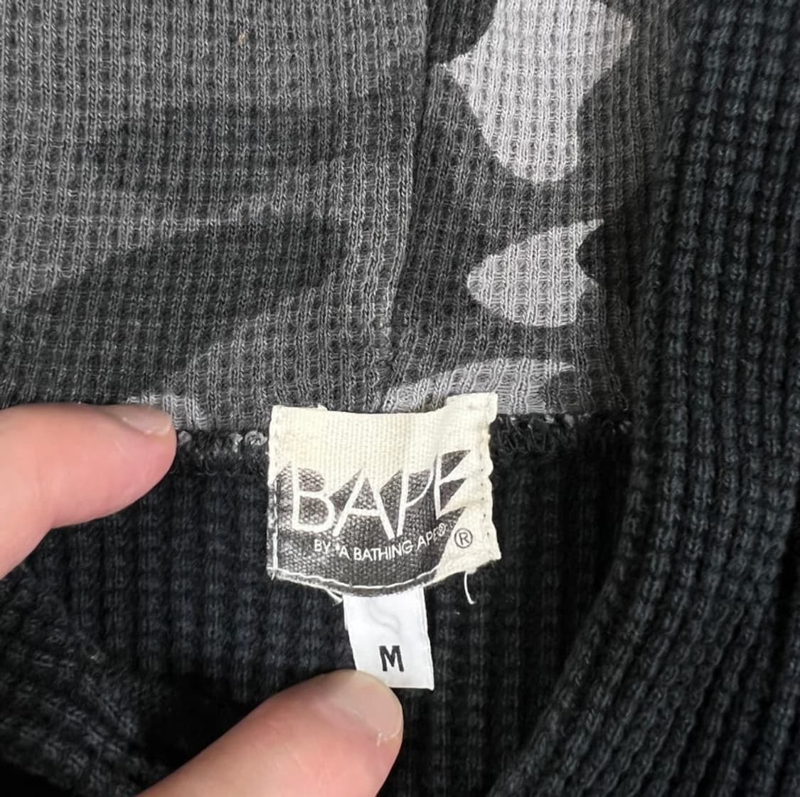 베이프 bape og 베이프스타 자수로고 후드집업 상품이미지6