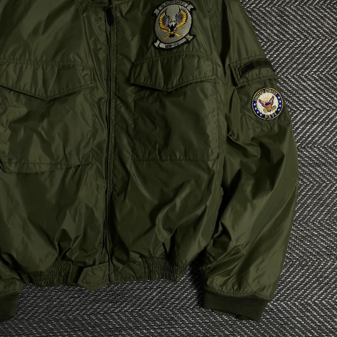 밀리터리 빈티지 패치 로고 ma-1 플라이트 자켓 y 3461 상품이미지3