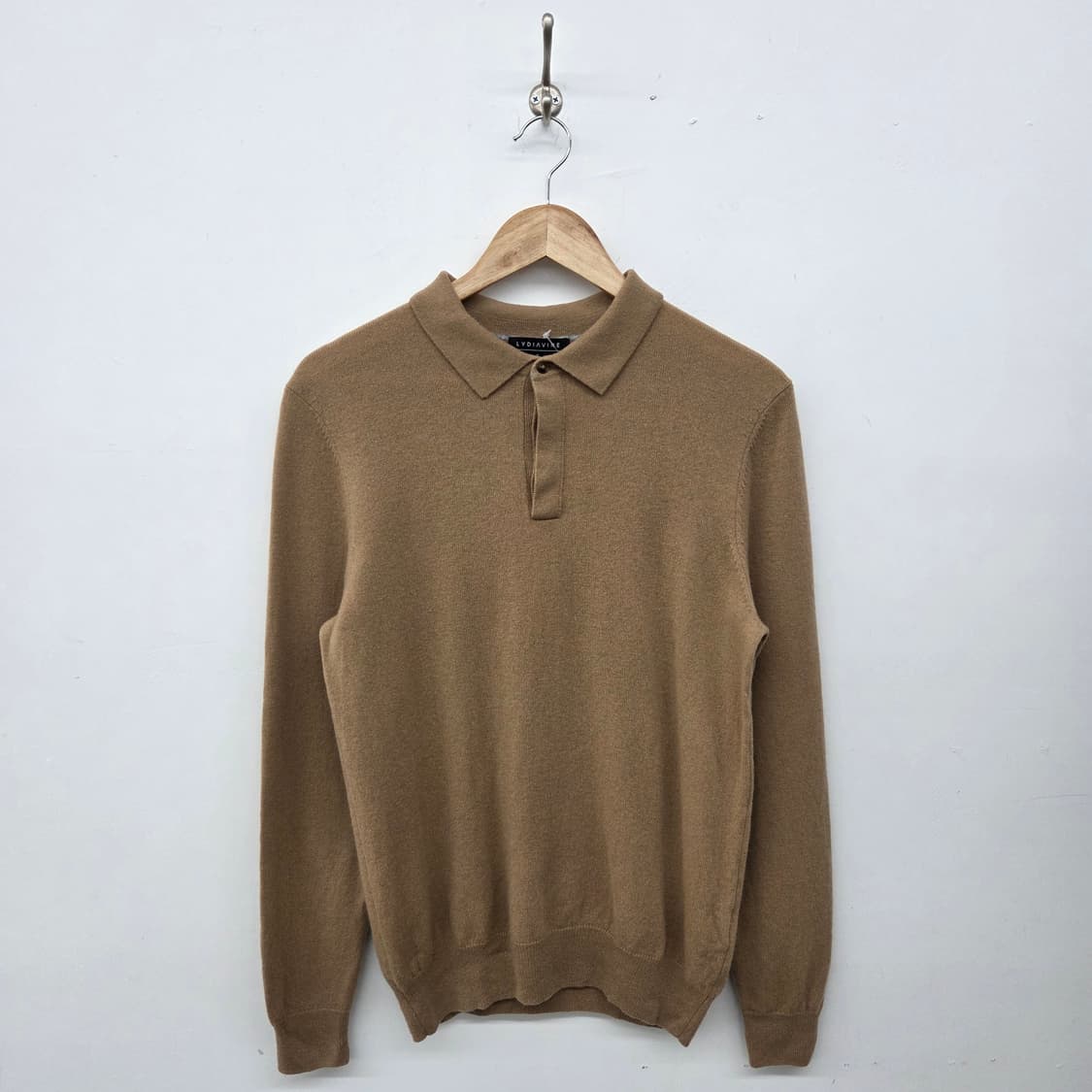 캐시미어100% 카라 니트 남s 상품이미지1