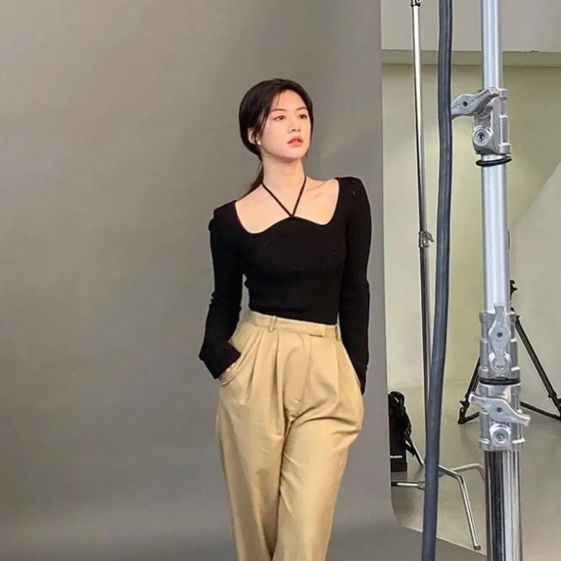 렉토 모나코 니트 블랙 고윤정 수영 김나영 상품이미지1