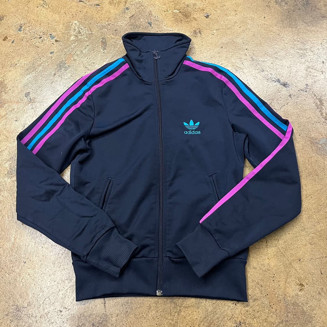 [정품/85] 아디다스 블랙 트랙탑 3선 져지 b10 상품이미지2