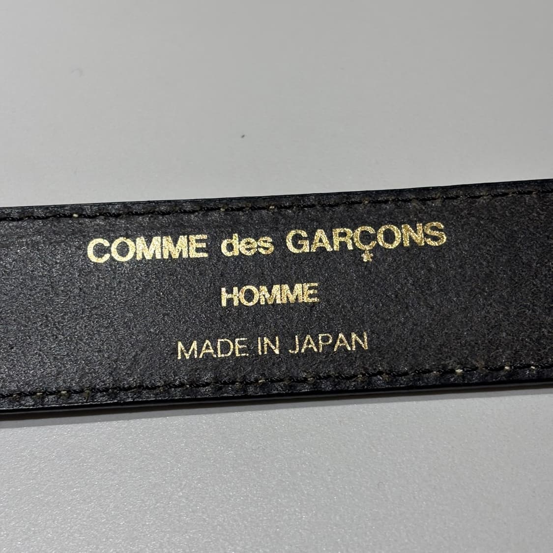 꼼데가르송 옴므 스티치 벨트 상품이미지5