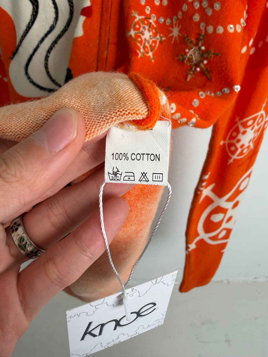 쿠스토 바르셀로나 니트 집업 상품이미지6