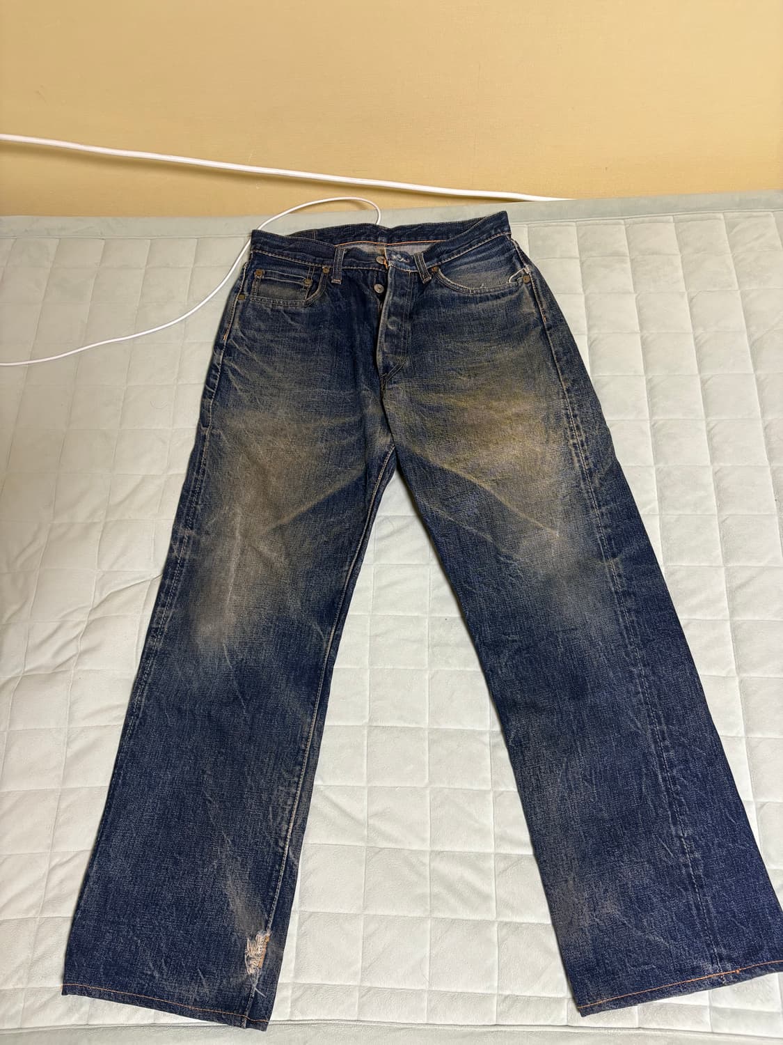 드님 셀비지 데님 상품이미지1