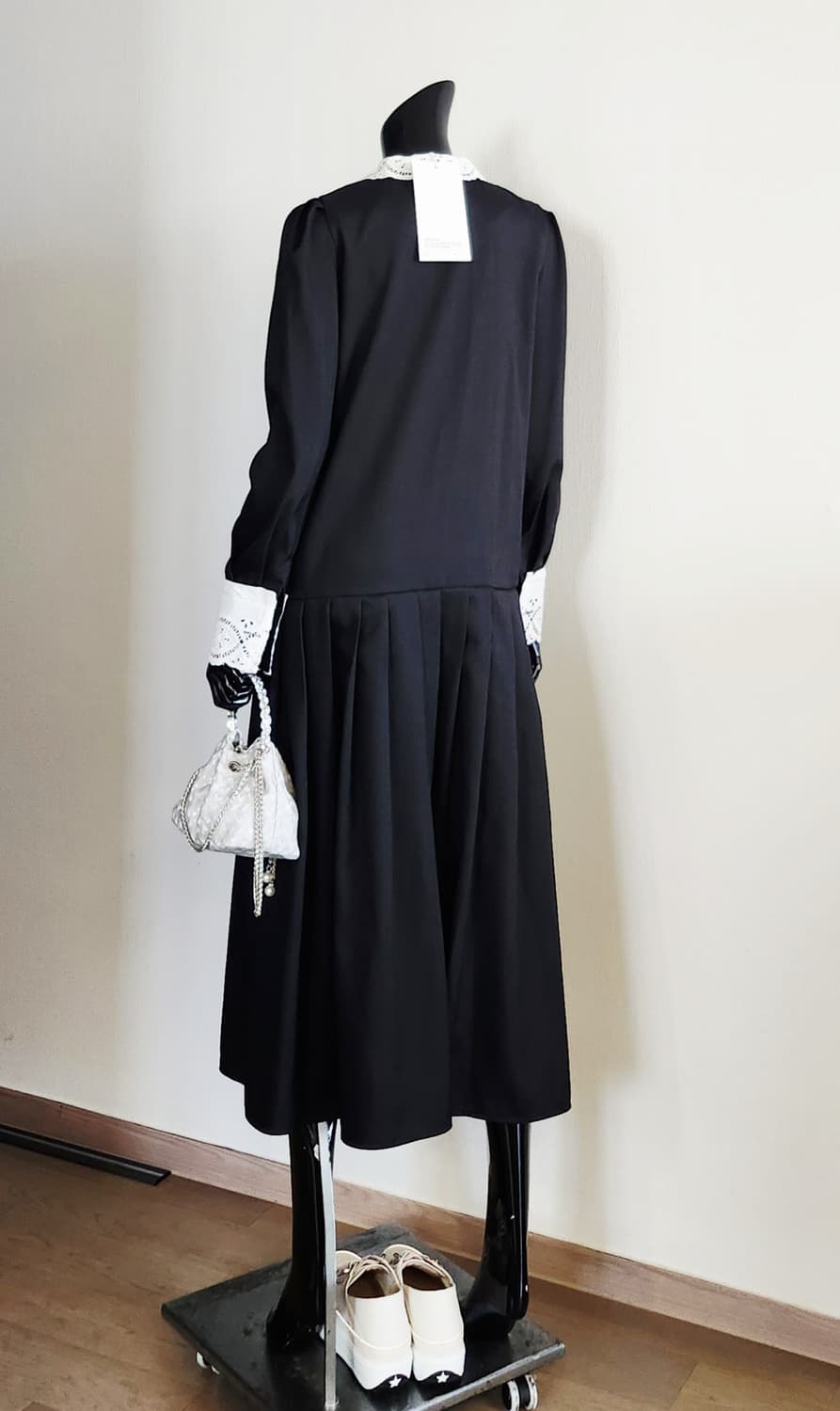 레이스넥 원피스  상품이미지5