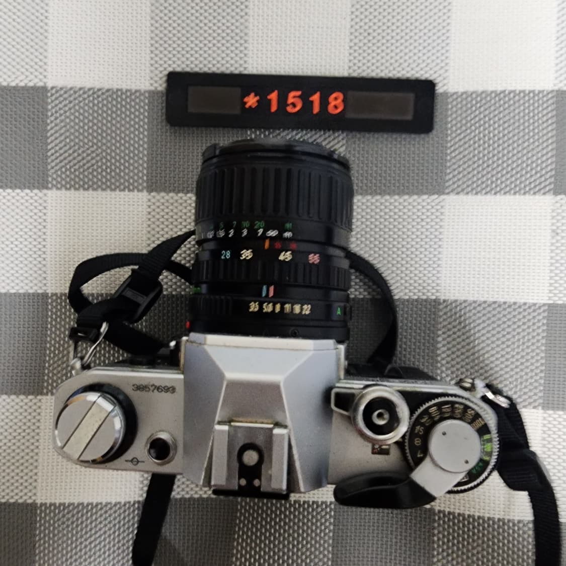 캐논 AE-1 필름카메라 실버바디 28-55mm 줌렌즈 상품이미지3