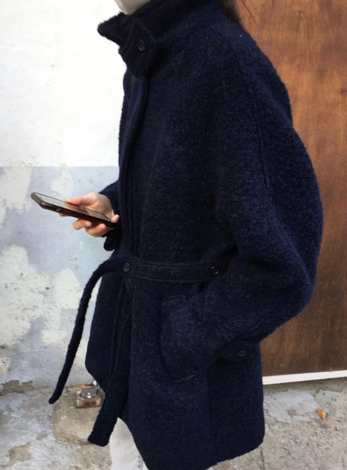 런던플랏 브루클린 알파카 코트  상품이미지1