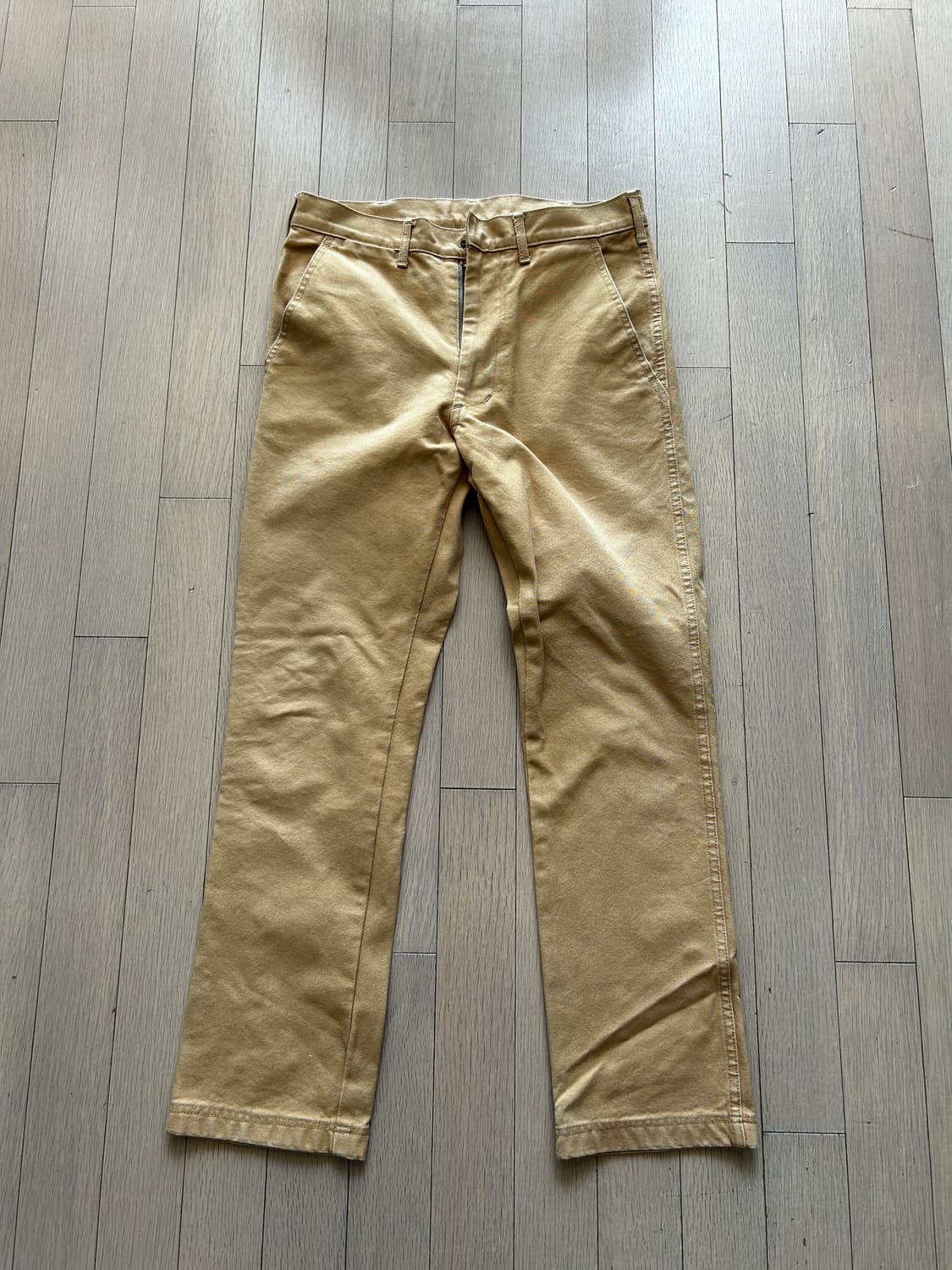 Visvim 베이지 워크 치노팬츠 상품이미지1