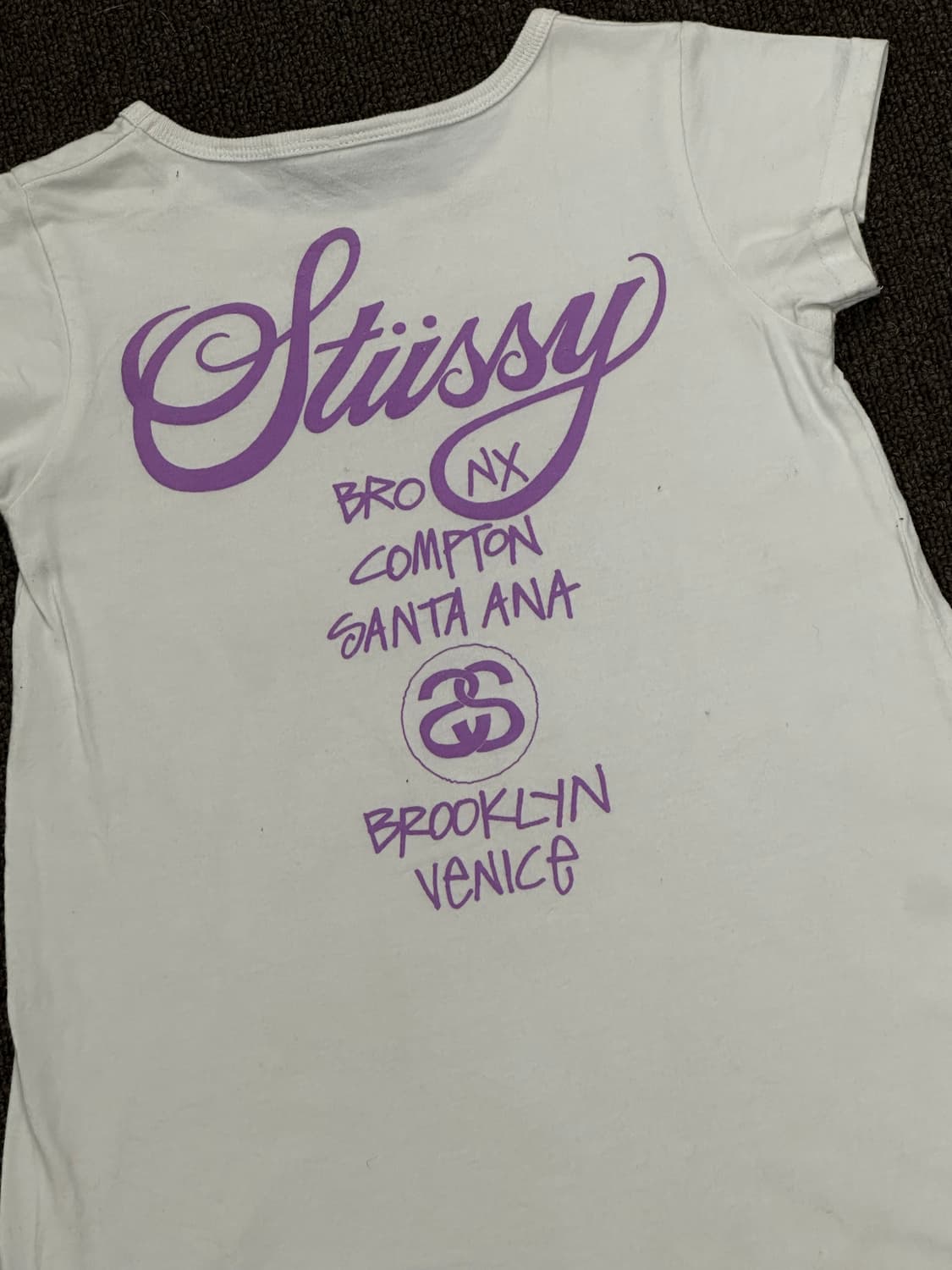 M)스투시 여성 월드투어 반팔 상품이미지7