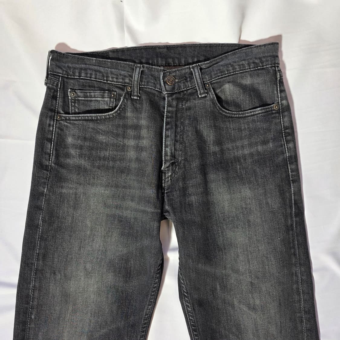 [W32L32]리바이스 505 블랙 데님 팬츠 상품이미지2