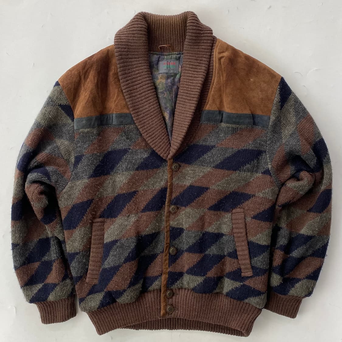 비콜만(BI COLMAN) 숄 칼라 니트 가디건 자켓 상품이미지2