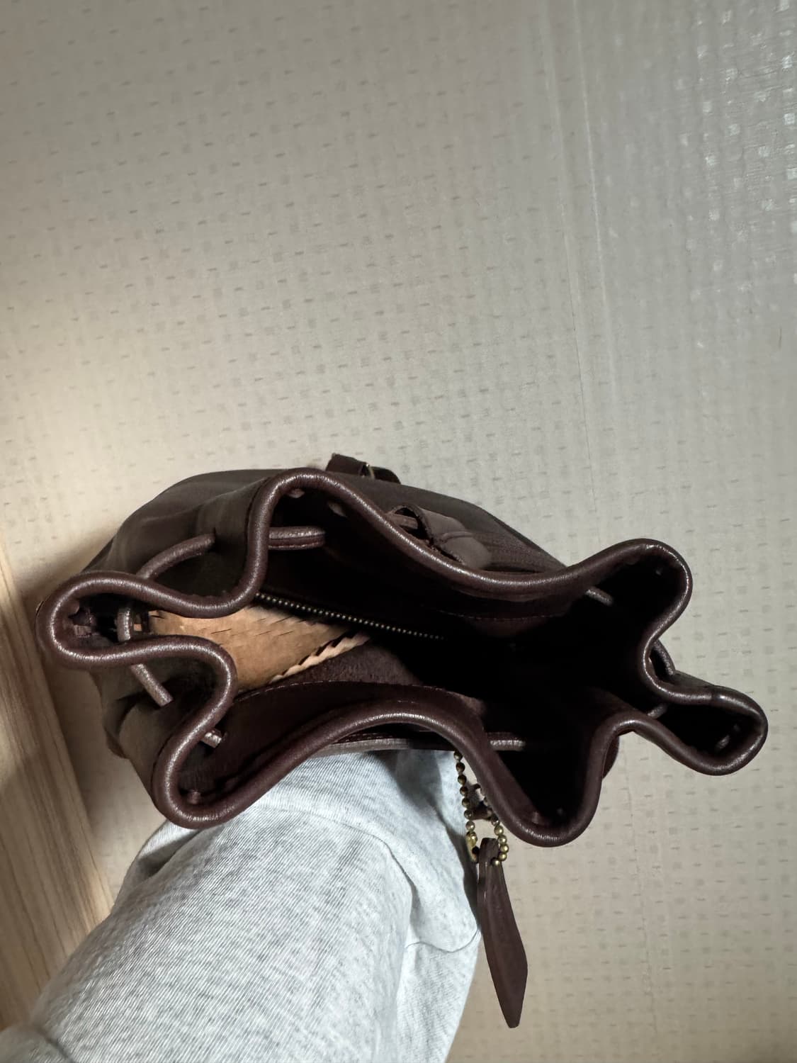 코치 올드 코치 usa 백팩 크로스백 브라운 컬러 희귀템 입니다 상품이미지10