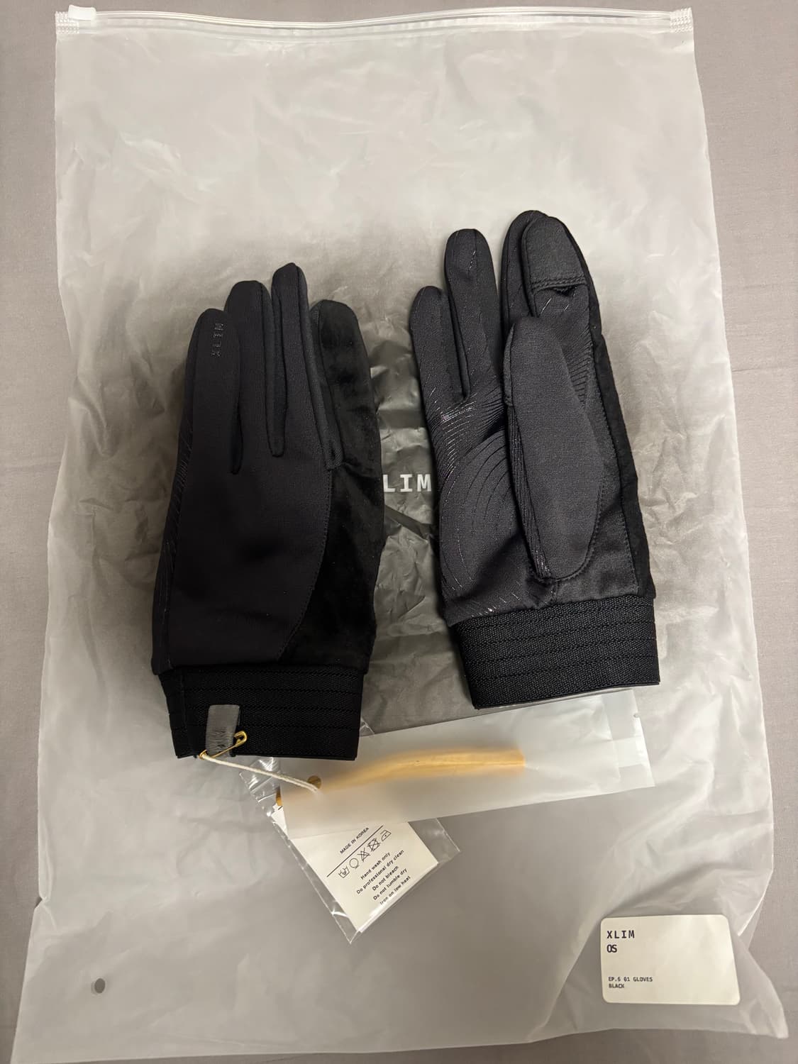 xlim ep6 gloves 블랙 장갑 상품이미지2