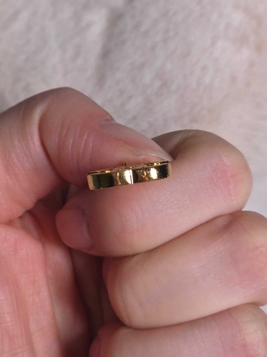 샤넬 빈티지 cc로고 금장 목걸이 상품이미지6