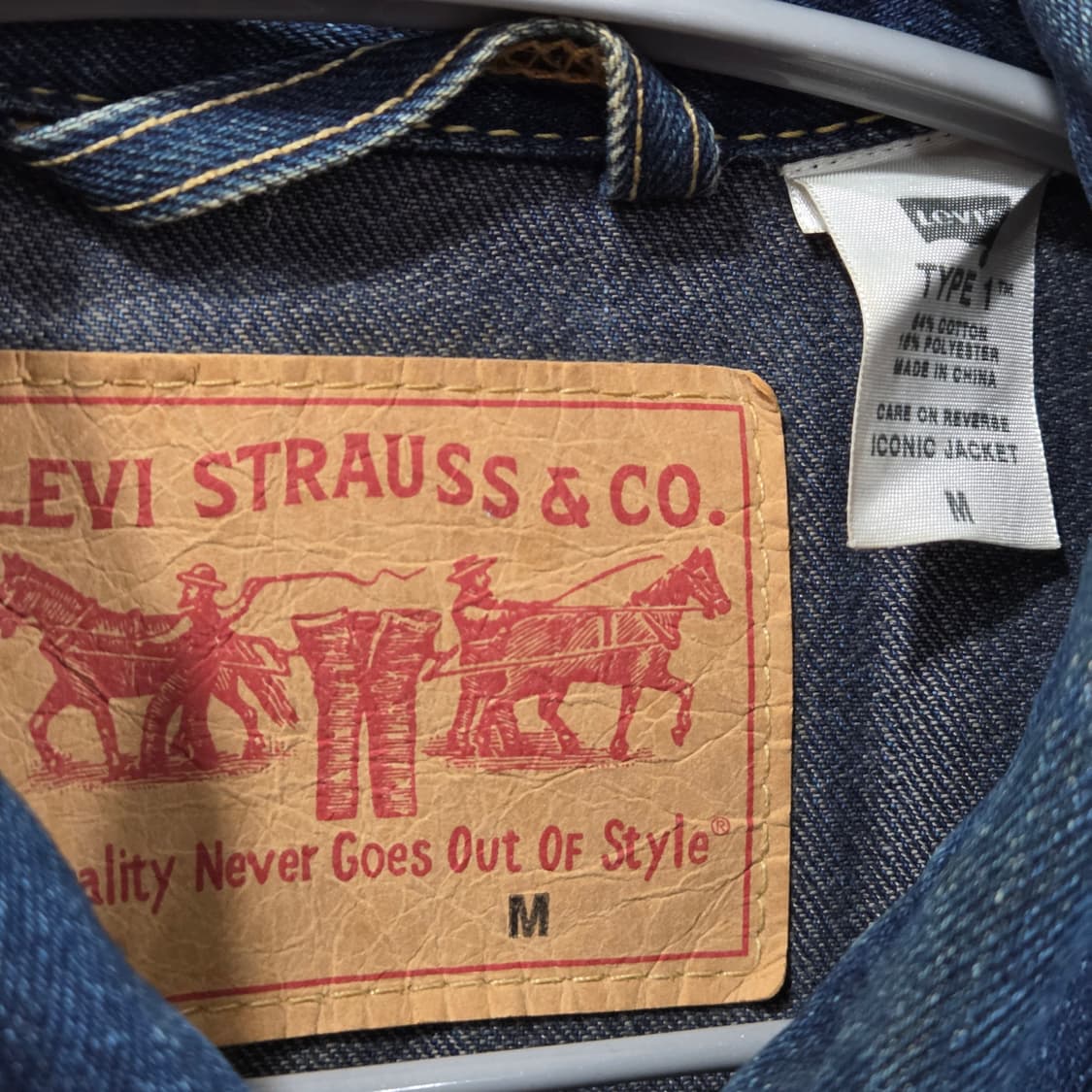 리바이스 데님자켓 M  상품이미지3