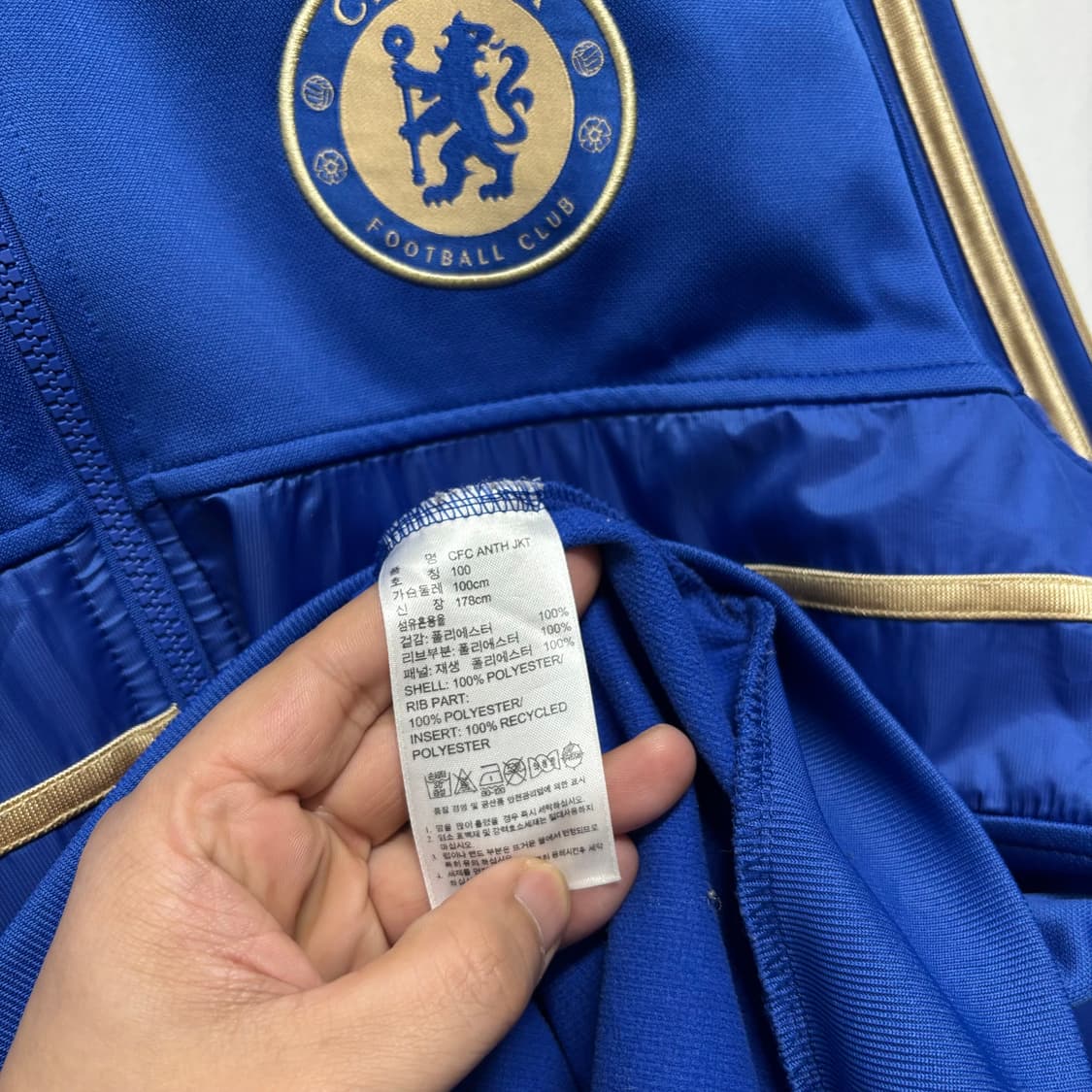 아디다스 첼시 12-13 앤섬 트랙탑 상품이미지4