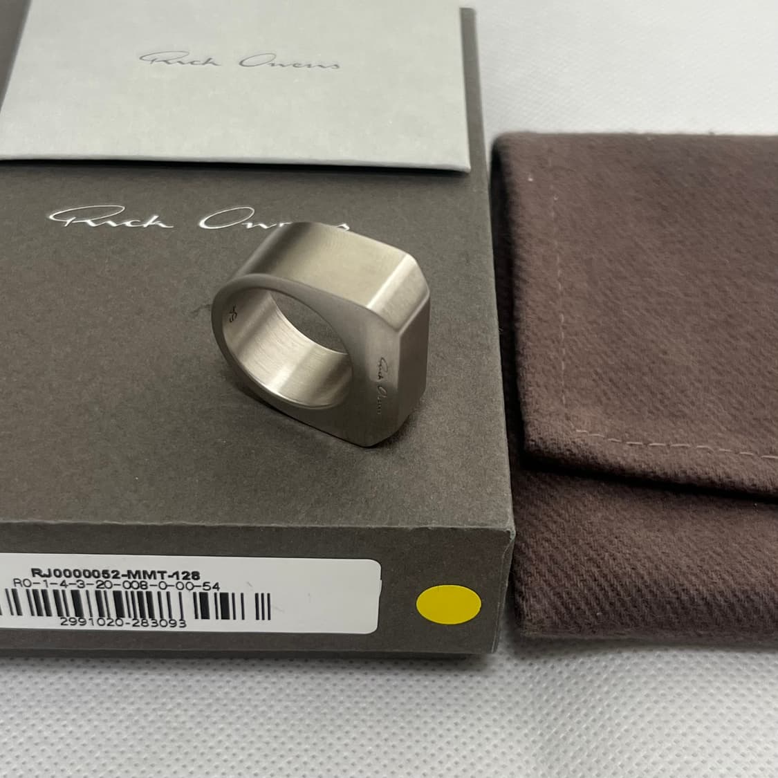 [54]릭오웬스 BEVELED 반지/링 상품이미지3