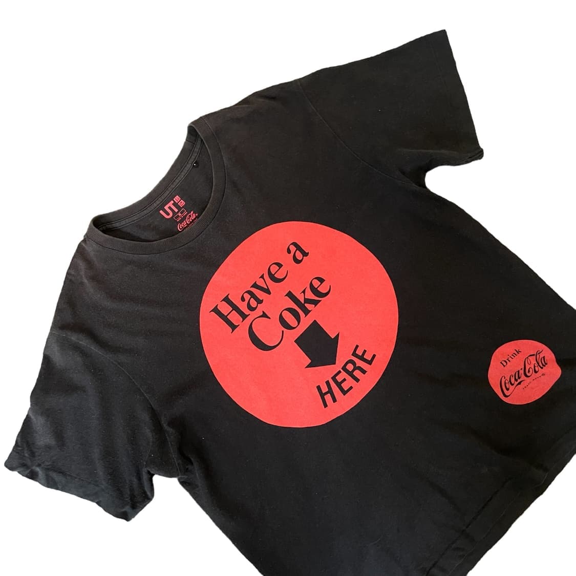 Have a coke프린팅 티셔츠 (M) 상품이미지3