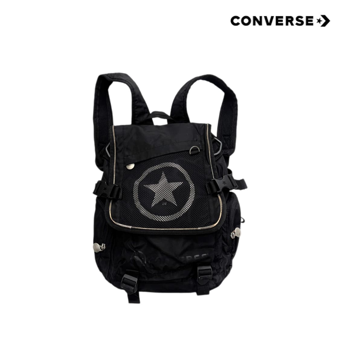 컨버스 Y2K 별 올드스쿨 백팩 블랙 상품이미지1