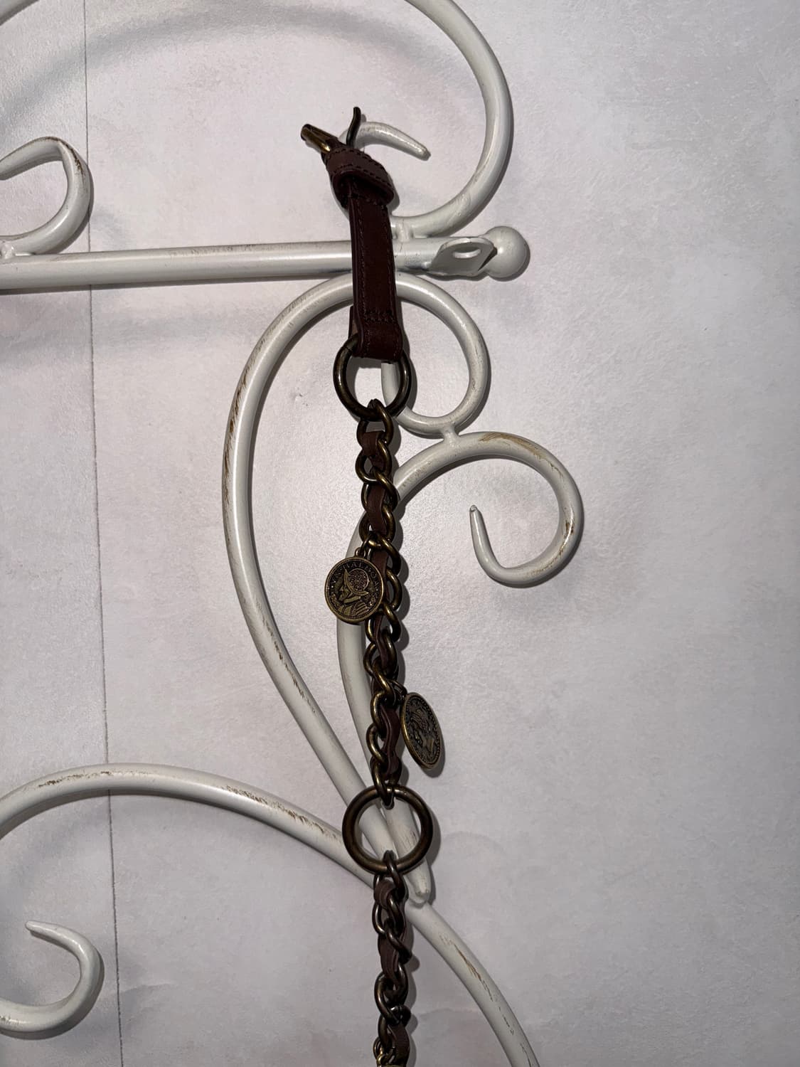 Antique gold charms chain buckle belt 상품이미지5