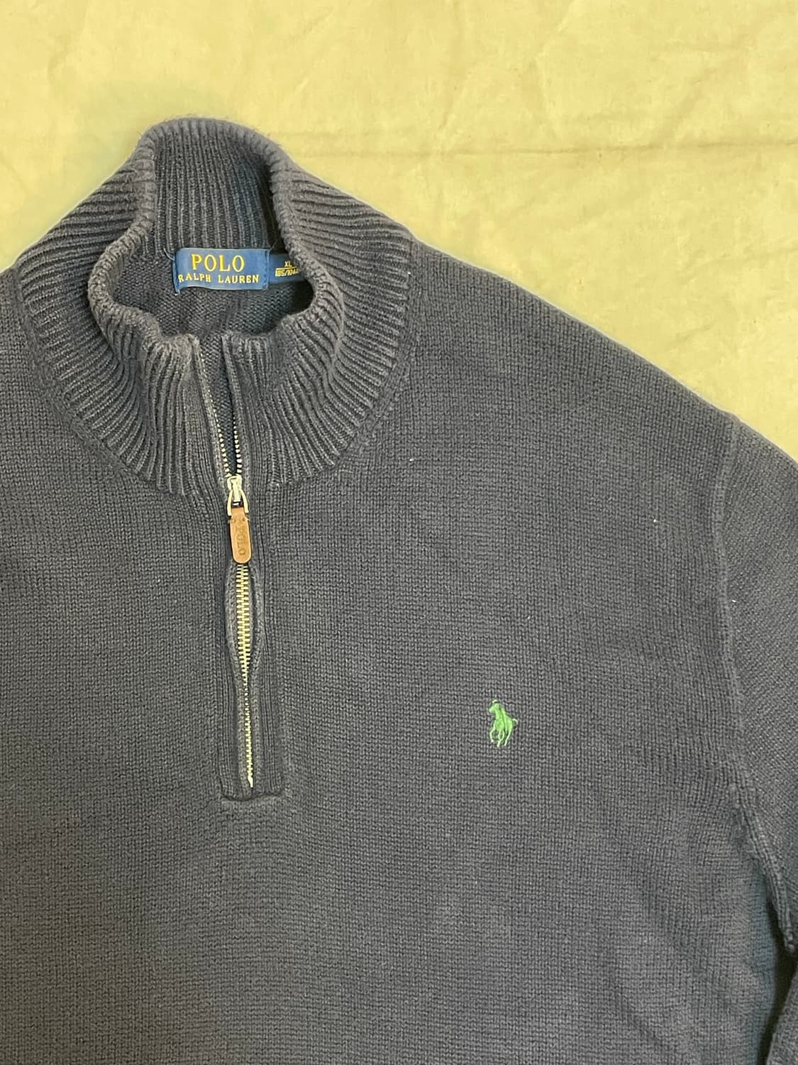 폴로 반집업 니트 상품이미지2
