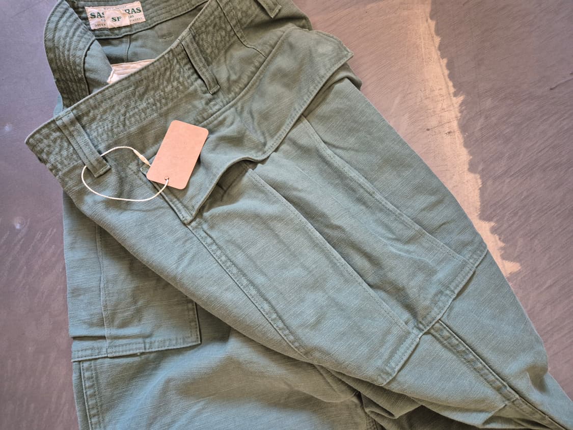 SASSAFRAS flower trug pants 상품이미지5