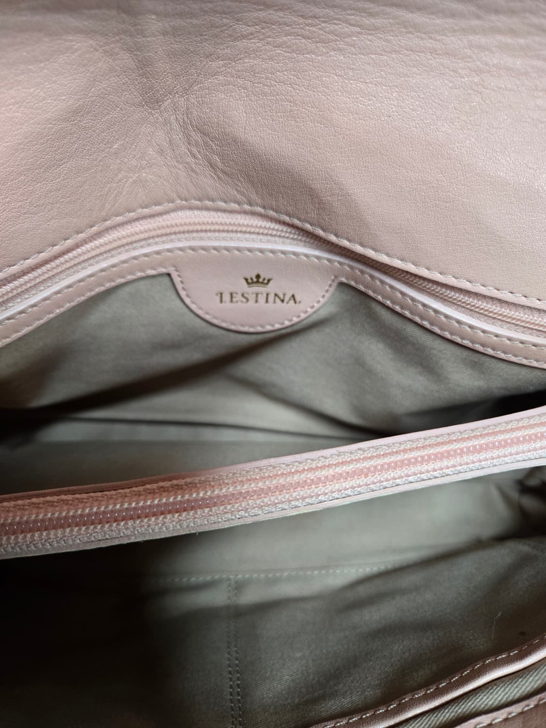 제이에스티나 핑크 퀼딩 체인 숄더백  상품이미지10