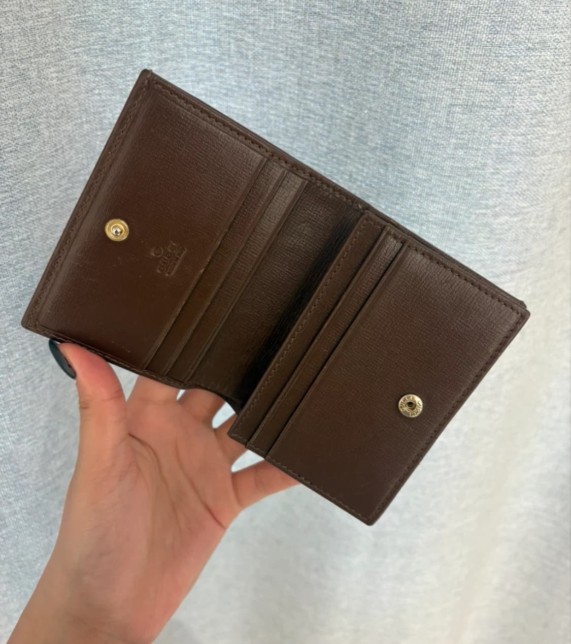 구찌 홀스빗 GG수프림 반지갑 상품이미지3