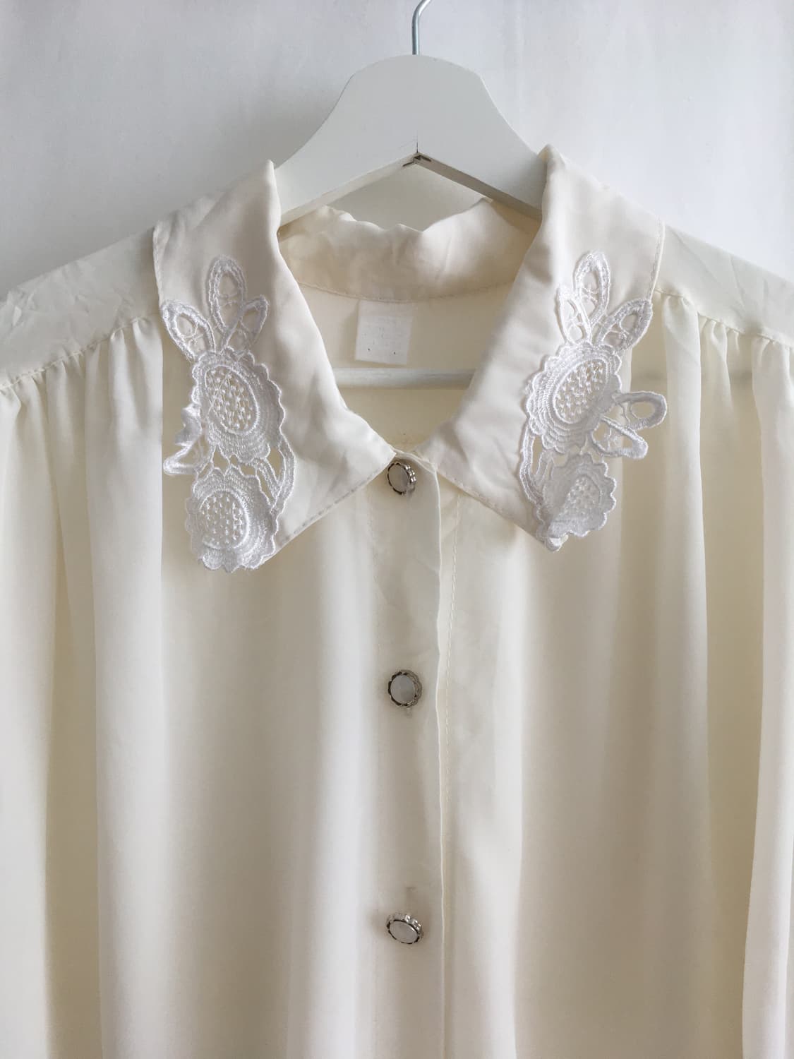 Lace collar shirt (Europe) 상품이미지5