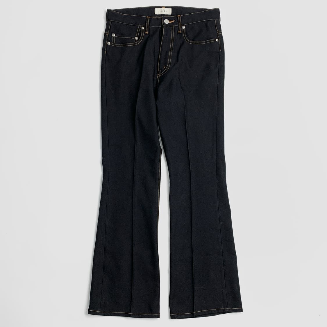 지에다 플레어핏 슬랙스 인디고 상품이미지7