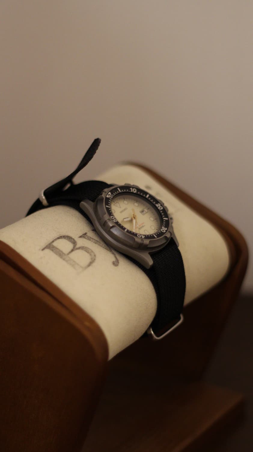 [Seiko] 세이코 빈티지 티타늄 다이버 워치 상품이미지5